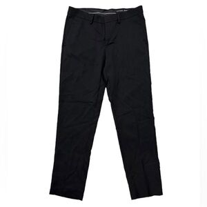 Louis Raphael Slim Fit Black Dress Pants
